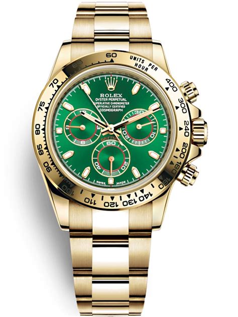 rolex daytona yellow gold green dial retail price|rolex cosmograph daytona 116508.